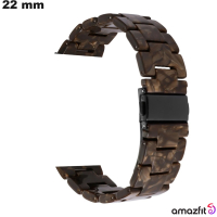 Armband aus Harz Amazfit Braun 22 mm günstige Smartwatch
