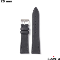 Vente Bracelet Negro Suunto de smartwatch 20 mm Cuero auténtico