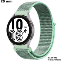 Acheter Bracelet montre connectée 20mm Vert Samsung Nylon