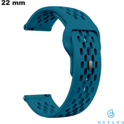 Armband Haylou 22mm Gummi Blau Smartwatch