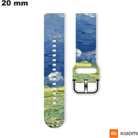 Armband 20mm Silikon Malerei Muster Xiaomi: Versandkosten 3,99€