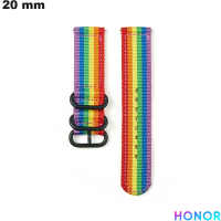 Venta de pulsera de nylon para smartwatch de 20 mm Honor multicolor