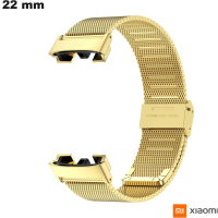 Bracciale Dorato Acciaio Inossidabile Xiaomi per orologio 22mm economico