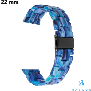 Armband 22mm Haylou Blau für intelligente Uhr Resin kaufen