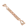 Armband aus Roségold-Metall Haylou Smartwatch Schmuck von hoher Qualität