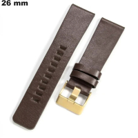 Armbanduhr 26mm Echtes Leder Braun ● Einfache Montage
