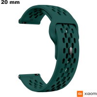 Armband Kautschuk Smartwatch 20mm Grün Xiaomi Langlebig Günstig
