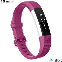Bracelet smartwatch 15 mm Caoutchouc FitBit Violet