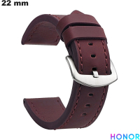 Armband Simili-Leder Smartwatch 22 mm Honor Braun von hoher Qualität