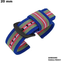 Verkauf von 20 mm Stoffarmbändern für Samsung Smartwatches