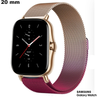 Bracelet Rose Acier inoxydable Samsung style italien de qualité