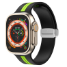 Bracelet Apple Watch moderne montre connectée Noir 22 mm pas cher