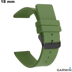 Armband Grün Sport Lauf 18 mm Garmin Silikon