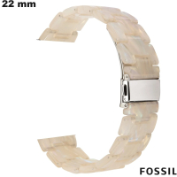 Vente Bracelet Fossil de montre intelligente Résine 22 mm