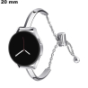 Pulsera de Metal de Reloj Plateada 20mm: Envío Gratis