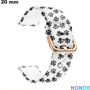 Armband Honor Silikon 20 mm Weiß Smartwatch kaufen