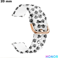 Armband Honor Silikon 20 mm Weiß Smartwatch kaufen