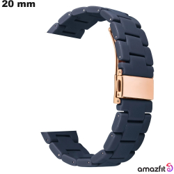 Amazfit 20mm Resin Horloge Armband Grijs