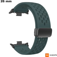 Kaufen Sie grünes Armband für Smartwatch aus Gummi 26 mm Xiaomi