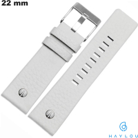 Vendita Bracciale Haylou smartwatch Bianco 22 mm Cuoio autentico