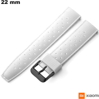 Armband 22mm Kautschuk Smartwatch Weiß Xiaomi Casual von hoher Qualität