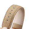 Sale of Beige Fabric Smartwatch Strap 22 mm Garmin