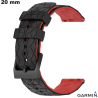 Sale Bracelet 20 mm Black Silicone for Garmin Smartwatch