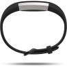 Armband Schwarz kaufen Smartwatch 15mm FitBit Gummi