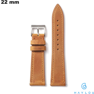 Armband Haylou echtes Leder 22mm günstige Smartwatch Armband Haylou echtes Leder 22mm günstige Smartwatch
