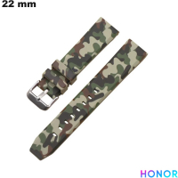 Verkauf Armband für Uhr Gummi Honor Grün 22 mm