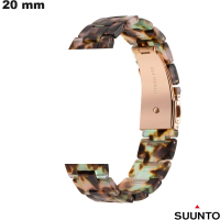 Armband 20mm Hars Suunto smartwatch: Gratis verzending