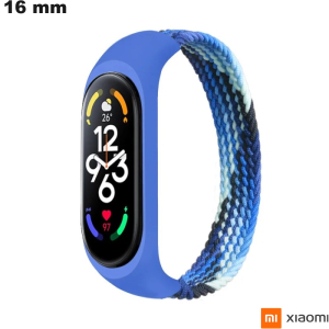 Acquistare Bracciale in Tessuto per smartwatch Blu elastico Xiaomi 16 mm