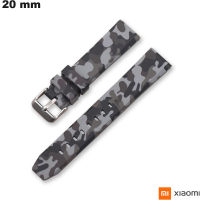 Hochwertiges Grau Gummi Smartwatch-Armband von Xiaomi