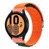 Armbanduhr breites Nylonarmband Orange 18mm / Schneller Versand