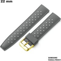 Armband 22 mm Samsung Smartwatch Grau Silikon - Kostenlose Lieferung