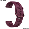 Pulsera Withings 20mm Violeta Caucho smartwatch de calidad