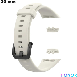 Armband Grau Smartwatch 20mm Honor Silikon