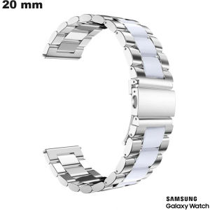 Bracciale in acciaio inossidabile Samsung 20mm argento orologio a buon prezzo
