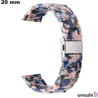 Amazfit 20 mm Armband Rose aus Resin \ Versand 24h