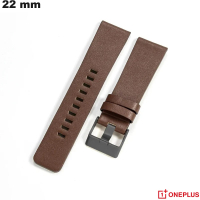 Echtes Leder Smartwatch-Armband OnePlus Braun von hoher Qualität