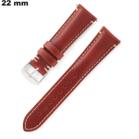 Armband Echtes Leder Braun Uhr 22 mm \ Kostenloser Versand