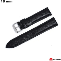Bracelet smartwatch Huawei Noir 18mm Style autruche