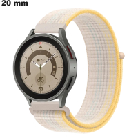 Armband Nylon 20 mm für Uhr Weiß: Versand für 3,99€