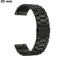Armband Schwarz 22mm Titan Uhr # Kostenloser Versand