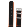 Armband Schwarz Nylon 22 mm Garmin Smartwatch / Einfache Montage