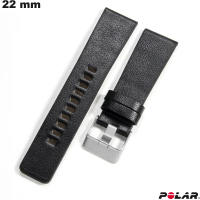 Acquistare Bracciale Nero per orologio connesso Polar in vera pelle