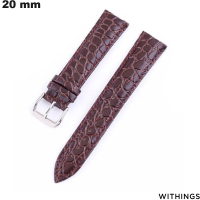 Armband 20mm Echtes Leder Uhrenband für hochwertige Withings