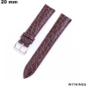Armband 20mm Echtes Leder Uhrenband für hochwertige Withings