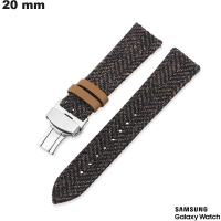 Verkauf echtes Lederarmband 20 mm für Smartwatch