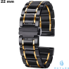 Armband 22 mm Schwarz Keramik Haylou (R8, GST Lite) günstig